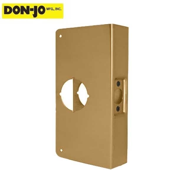 Wrap Around 2-3/8" Backset, 1-3/8 Door, Satin Bronze